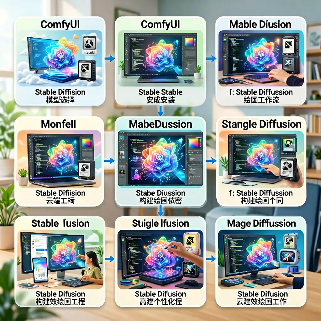 用Stable Diffusion本地部署打造专属AI绘图工作流