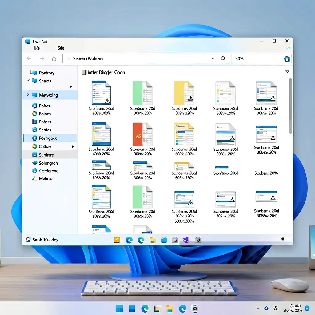 Win11 资源管理器隐藏侧边栏，释放 30% 工作区