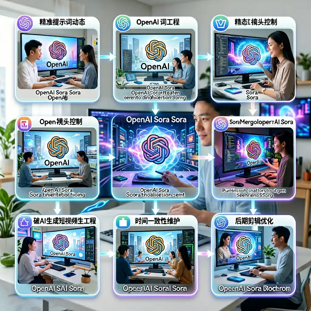 Sora实战：AI生成高质量短视频的5个关键技巧
