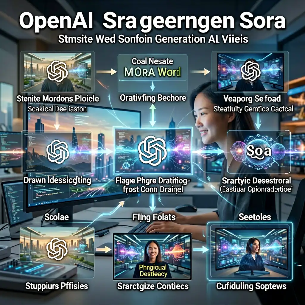 Sora 实战指南：从提示词构建到高效生成 AI 视频的完整工作流