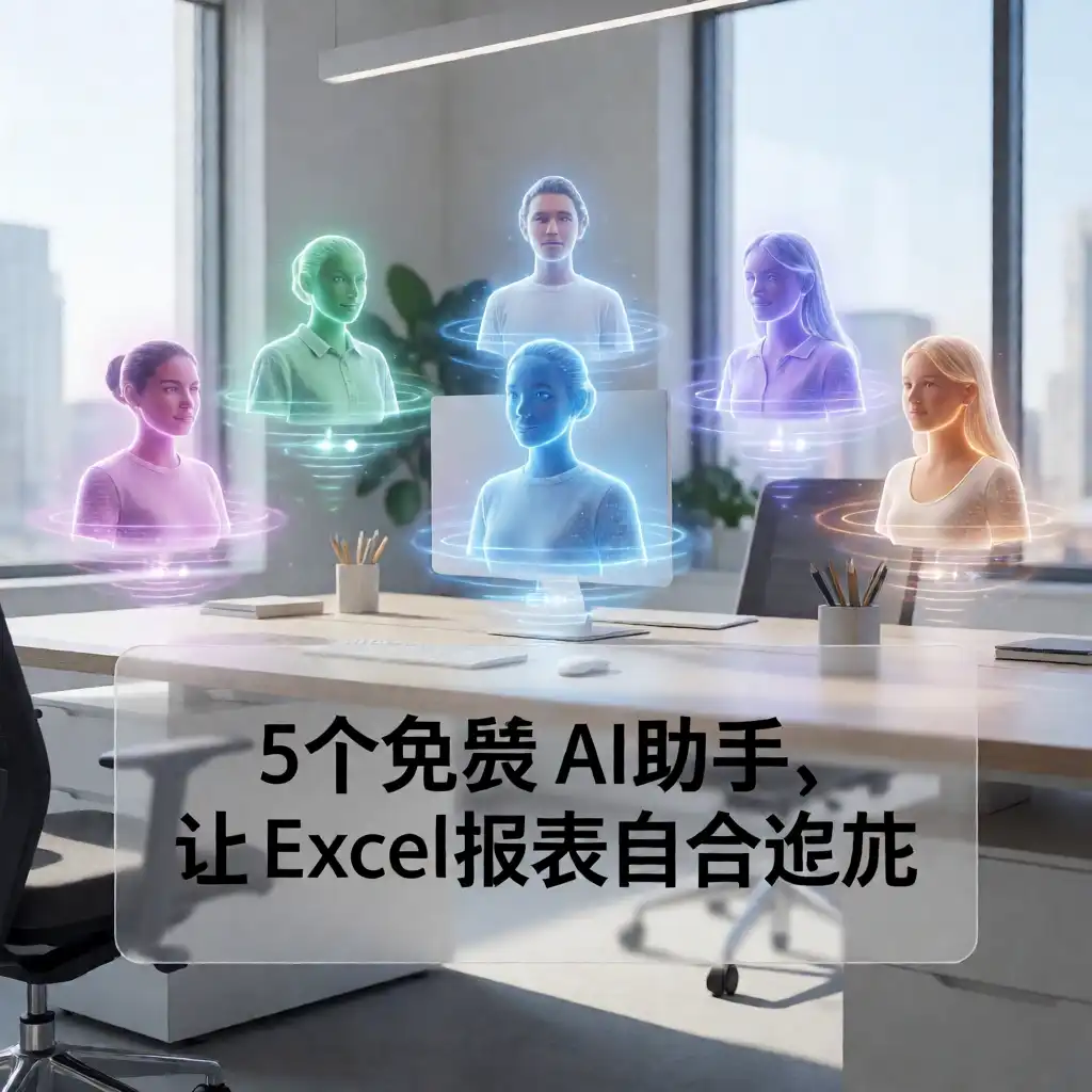 5个免费AI助手，让Excel报表自动生成