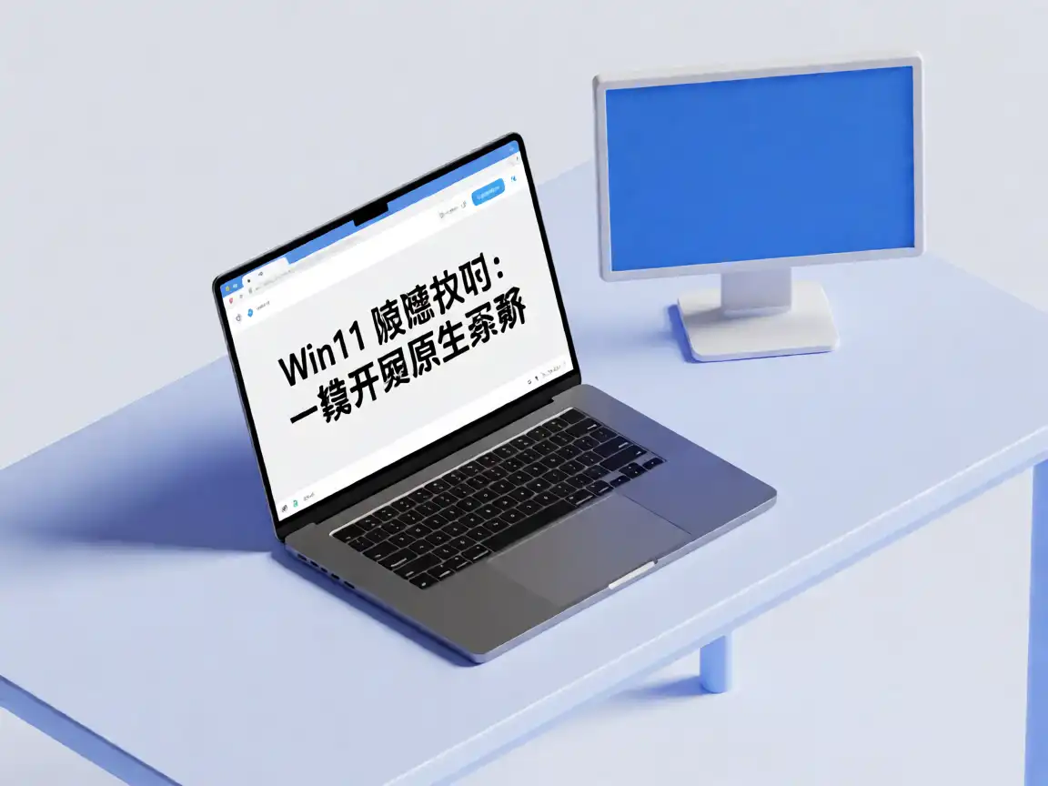 Win11隐藏技巧:一键开启原生录屏,无需第三方软件