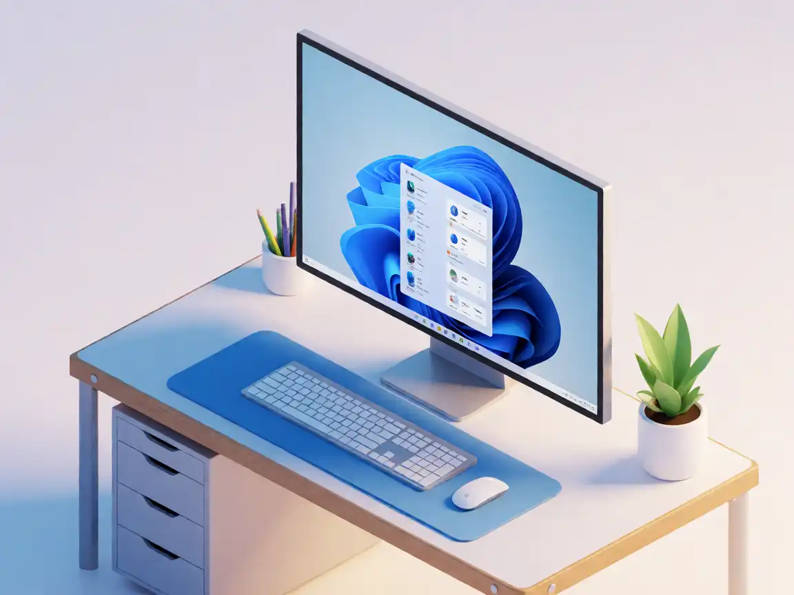 Win11隐藏技巧：三步设置让任务栏彻底清爽