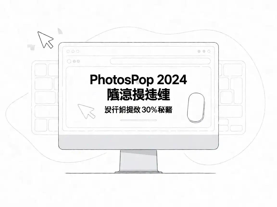 Photoshop 2024 隐藏快捷键，设计师提效 30% 秘籍