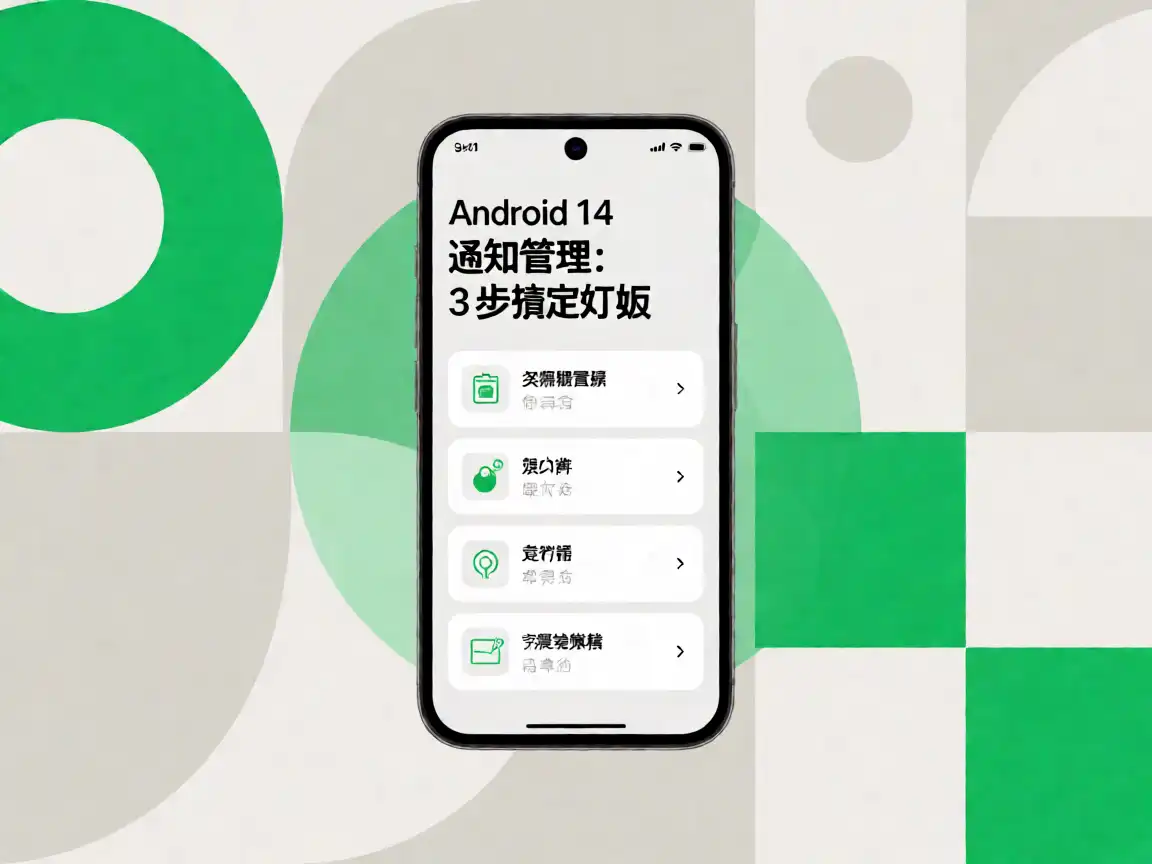 Android 14 通知管理：3 步搞定干扰